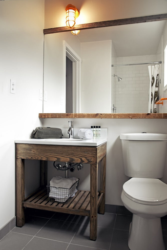 Bathroom 5, Basecamp Tahoe City, Placer