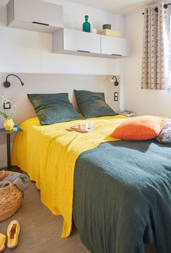 Bedroom 2, Domaine Résidentiel de Plein Air Monplaisir, Charente-Maritime