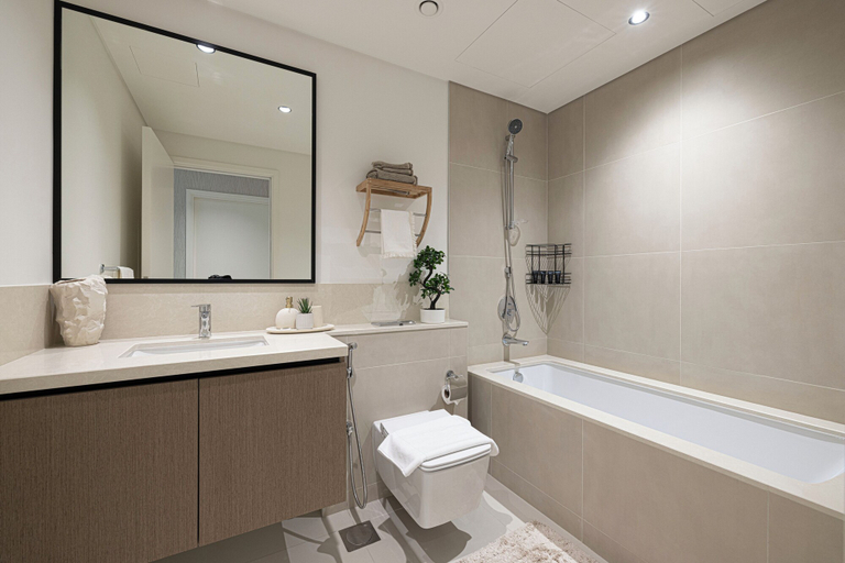 Bathroom 5, Sky High Ocean View Opposite Dubai Mall, Dubai