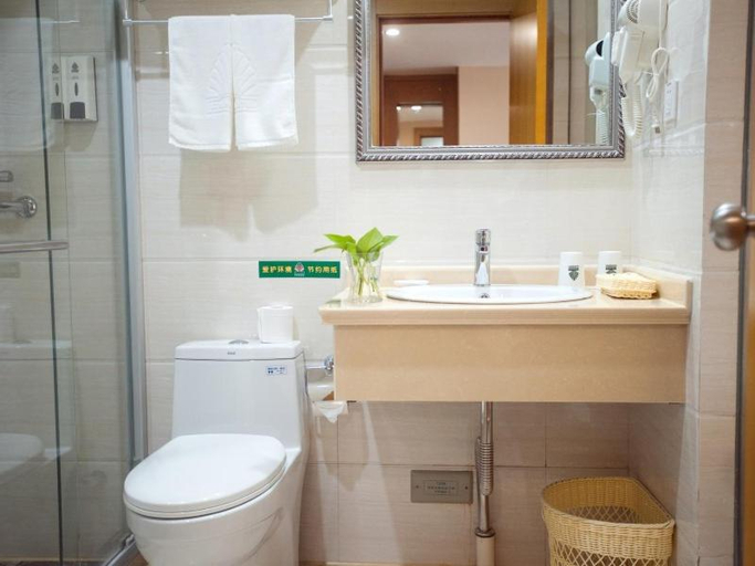 Bathroom 3, GreenTree Alliance Huzhou Changxing Zhebei Business Square Hotel, Huzhou