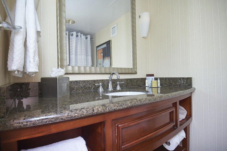 Bathroom 3, DoubleTree by Hilton Princeton, Middlesex