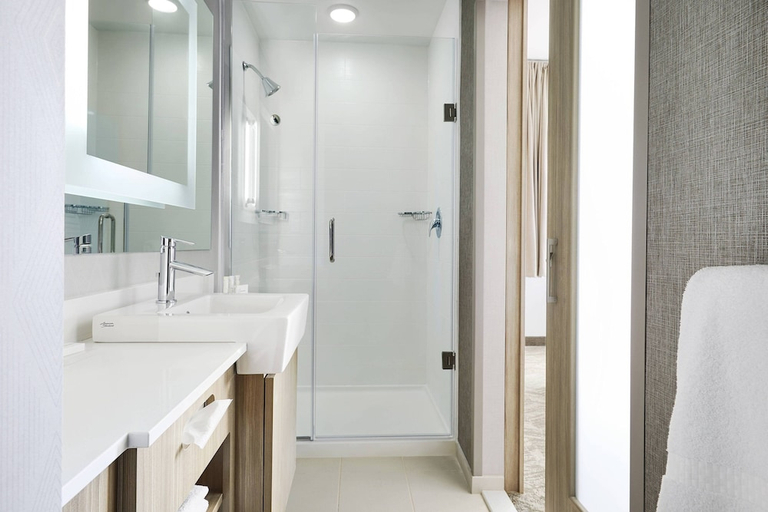 Bathroom 3, SpringHill Suites by Marriott Springfield North, Greene