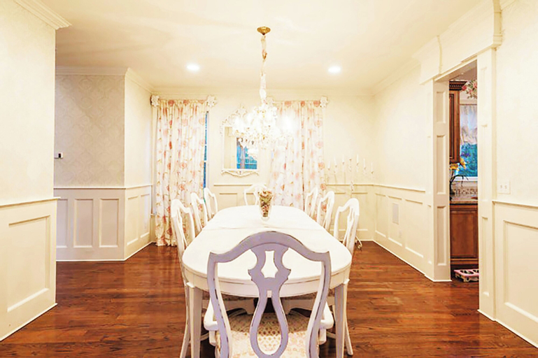 Dining room 3, Villa Charlotte, Suffolk