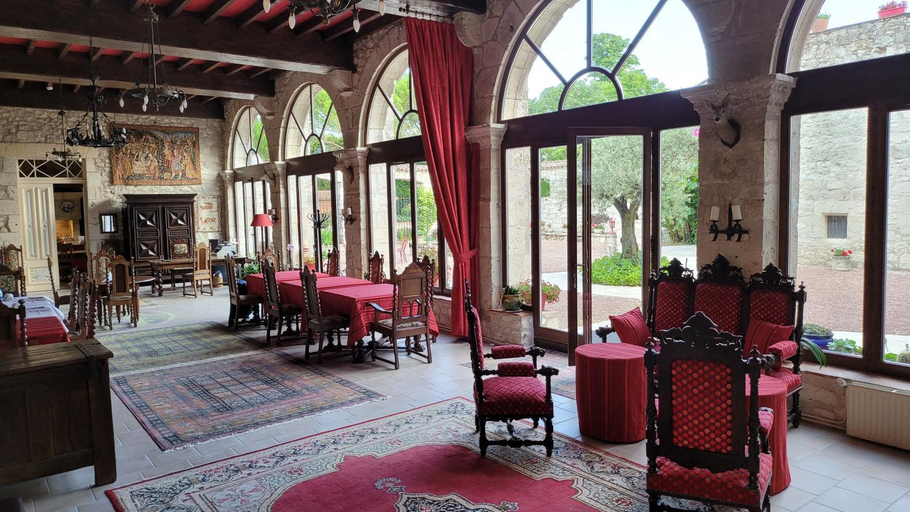 Public Area, Chateau de Scandaillac, Lot-et-Garonne
