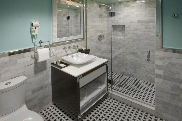Bathroom 4, El Cortez Hotel Casino, Clark