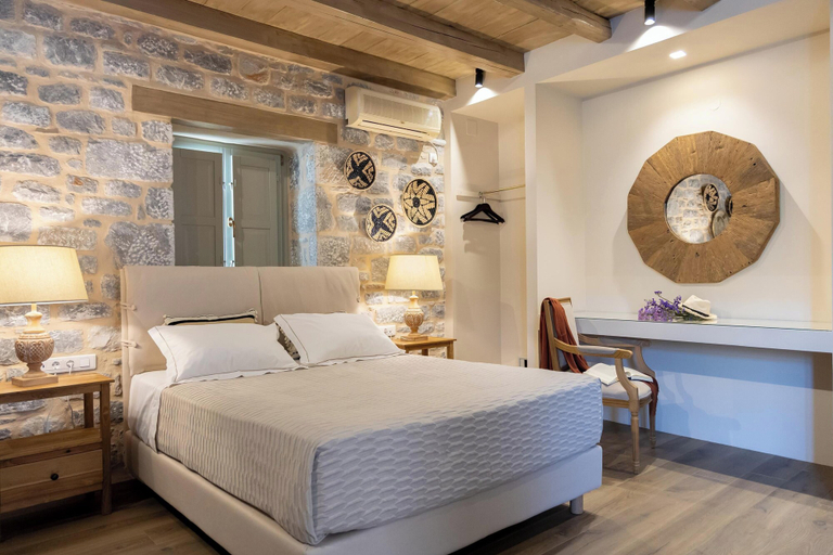 Bedroom 4, Akrolithi Guesthouse, Peloponnese