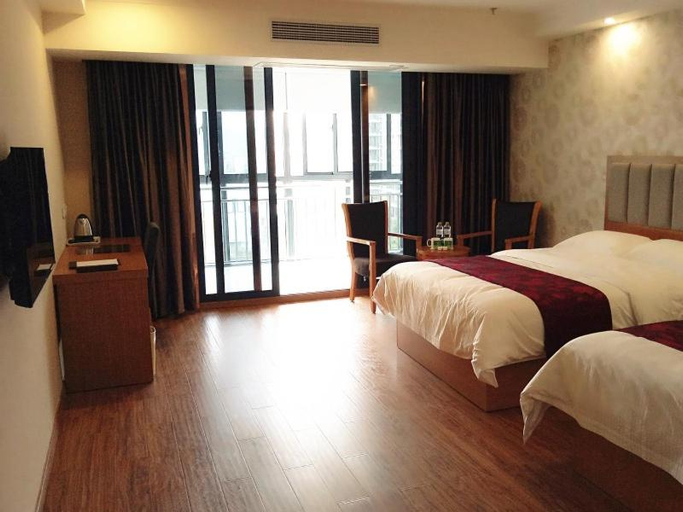 Bedroom 2, GreenTree Alliance Huzhou Changxing Zhebei Business Square Hotel, Huzhou