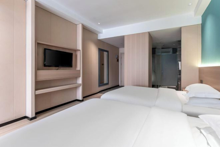 Bedroom 3, Yisu Qingju Hotel (Ningbo Beilun Xiaogang), Ningbo