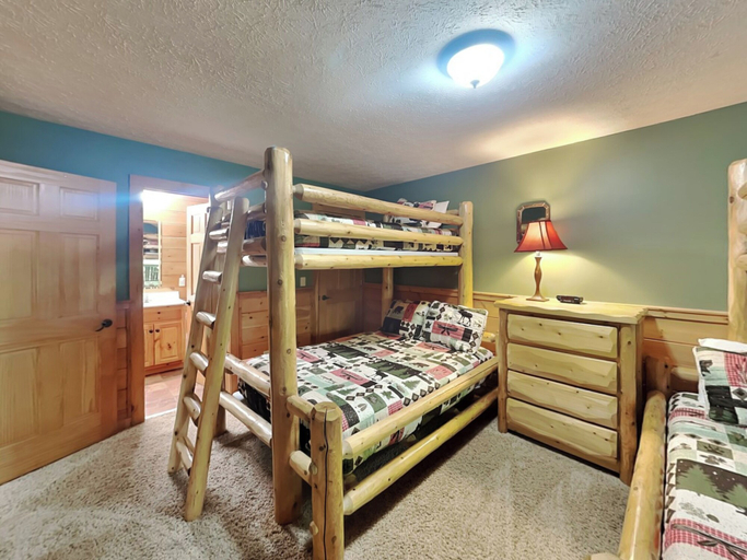 Bedroom 3, Above the Clouds by Jackson Mountain Homes, Sevier