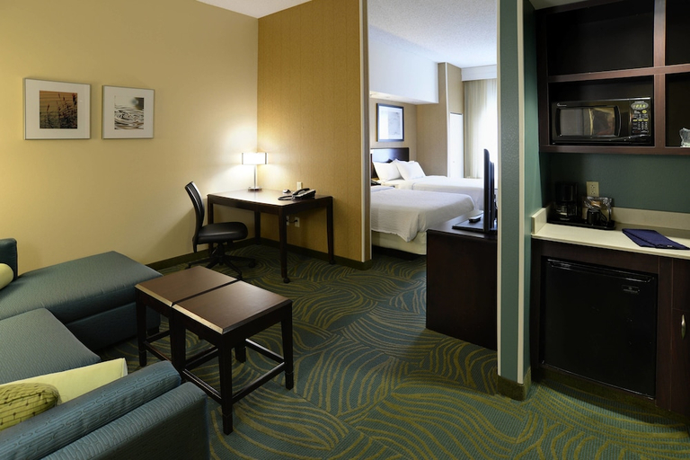 Bedroom 2, SpringHill Suites by Marriott Terre Haute, Vigo