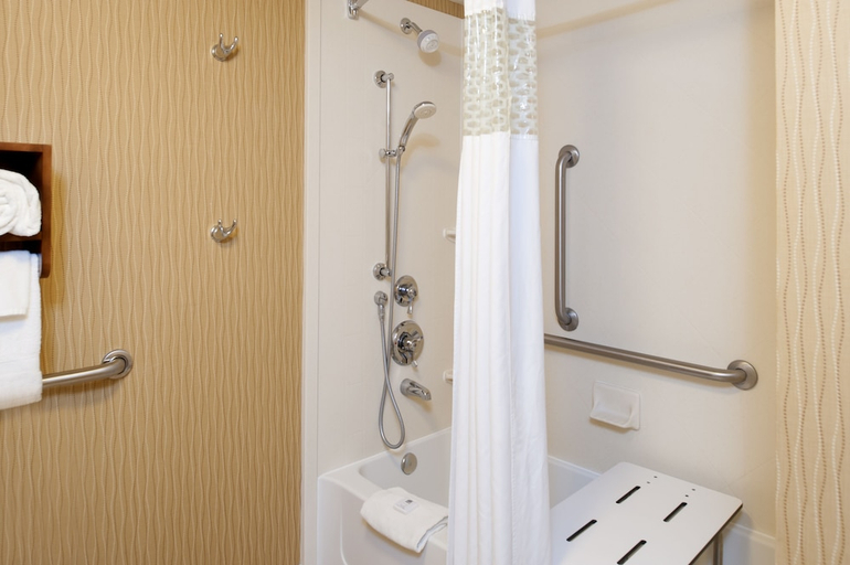 Bathroom 4, Hampton Inn & Suites Cleveland-Southeast/Streetsbo, Portage