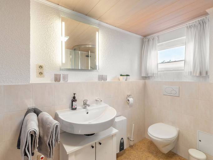 Bathroom 5, Ferienwohnung mit Sauna in Ballenstedt, Harz