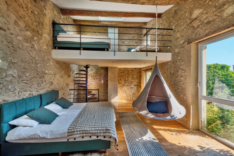 Bedroom 4, Maison Lou Roucas, Vaucluse
