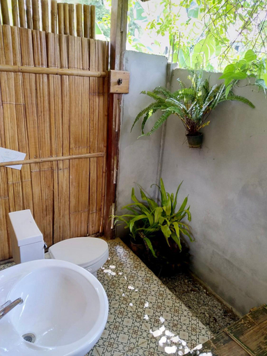 Bathroom 4, Phoxay Ngam Resort, Vangvieng