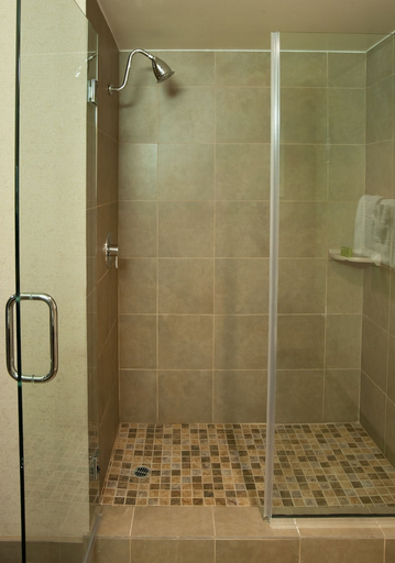 Bathroom 3, Airtel Plaza Hotel and Conference Center, Los Angeles