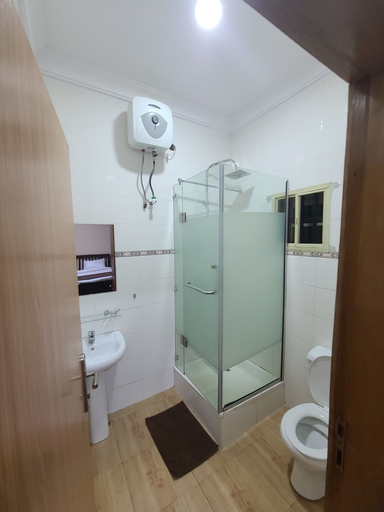 Bathroom 3, Modupeore Apartments, IbadanNorth