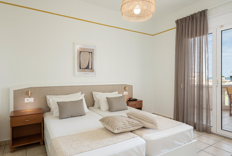 Bedroom 3, Artemis Apartments, Crete