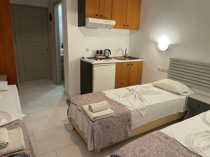 Bedroom 4, Hotel Kourkoumelata, Ionian Islands