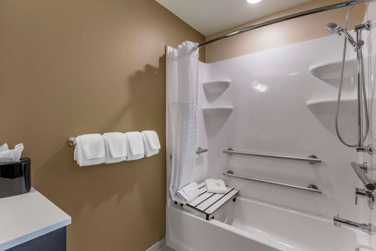 Bathroom 4, Comfort Suites Albuquerque Airport, Bernalillo