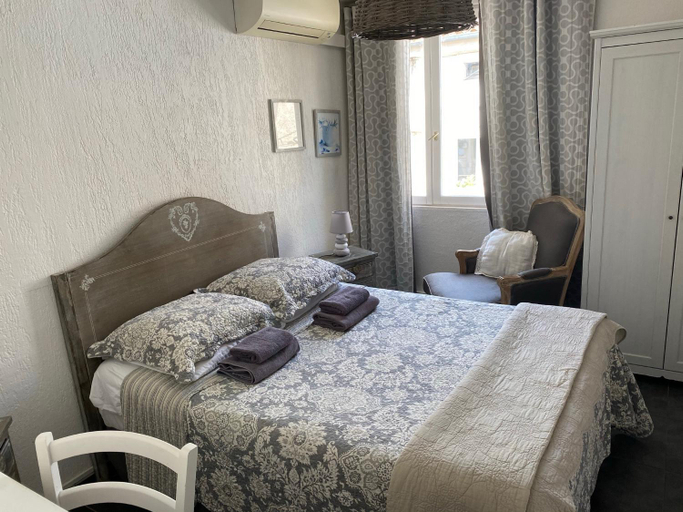 Bedroom 4, Hotel Restaurant Le Provencal, Gard