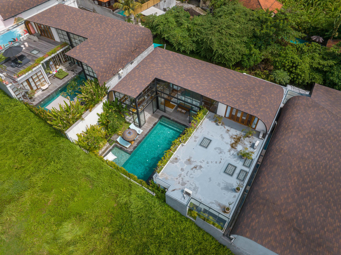 Exterior & Views 2, Villa Lava - Tranquil 4BR Villa in Pererenan, Amazing Pool, Badung