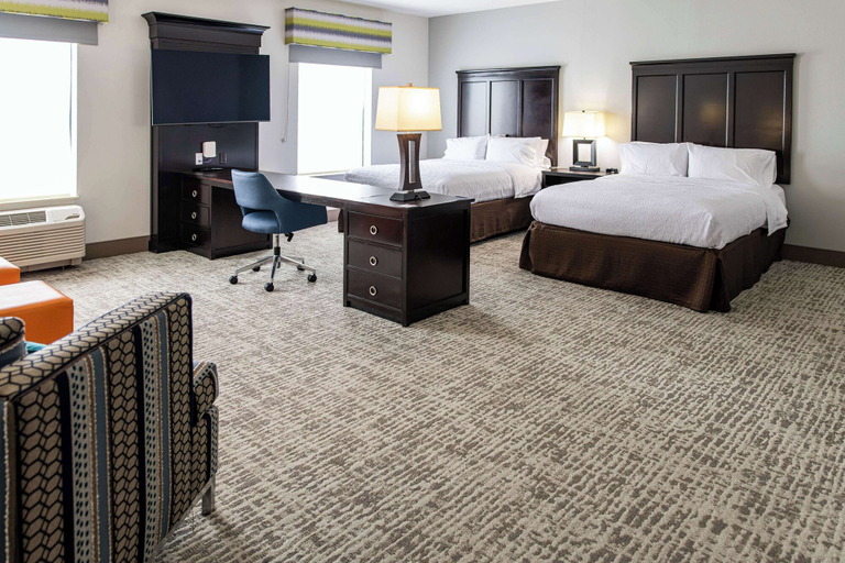 Bedroom 2, Hampton Inn & Suites Effingham, Effingham