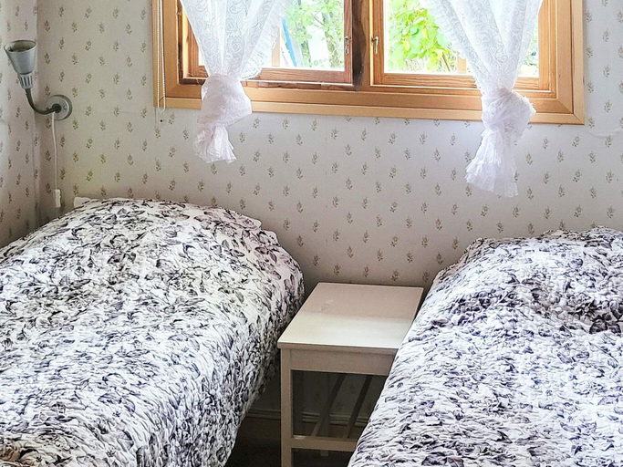 Bedroom, 3 Person Holiday Home in Vastervik, Västervik