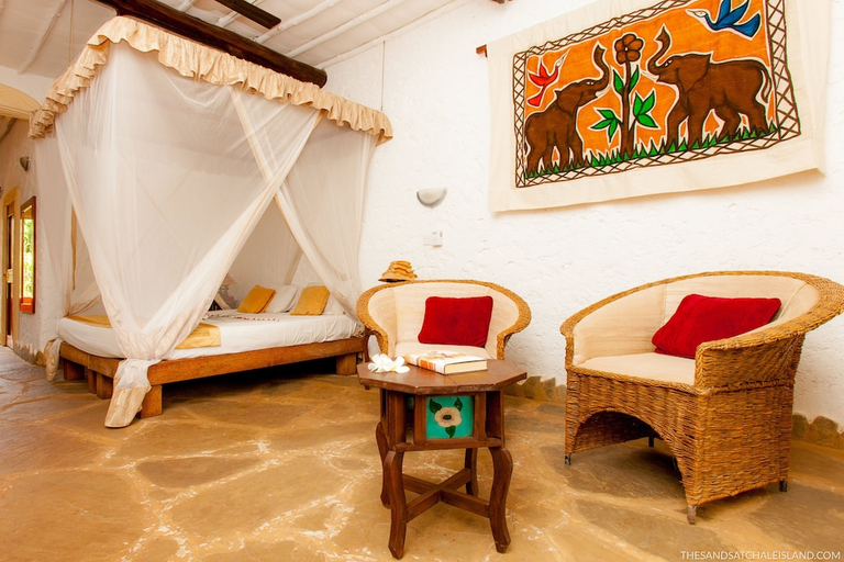 Bedroom 3, Chale Island Resort, Msambweni