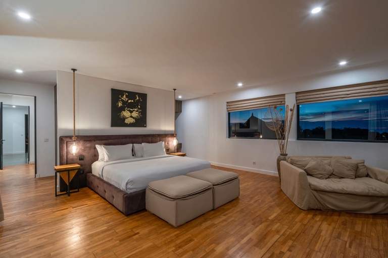 Bedroom 2, Villa Namaskar - Iconic 5BR Cliff Top Villa - 180° Ocean View, Badung