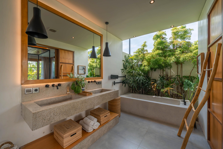 Bathroom 4, Villa Lava - Tranquil 4BR Villa in Pererenan, Amazing Pool, Badung