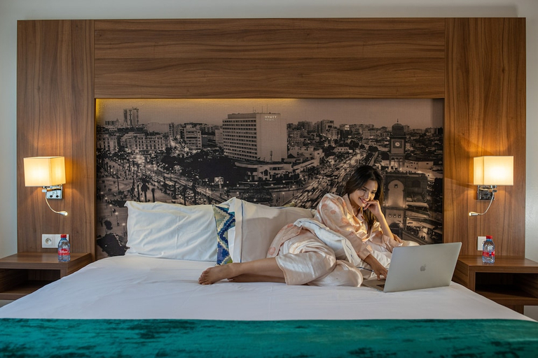 Bedroom 2, Melliber Appart Hotel, Casablanca