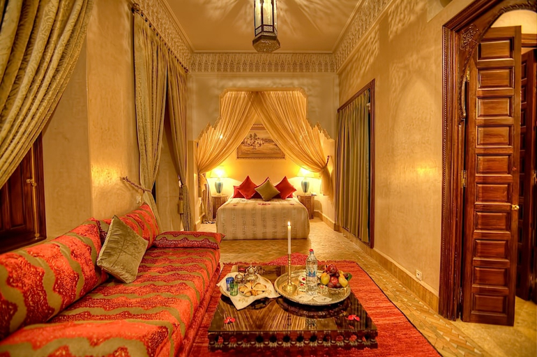 Bedroom 2, Riad Kniza, Marrakech