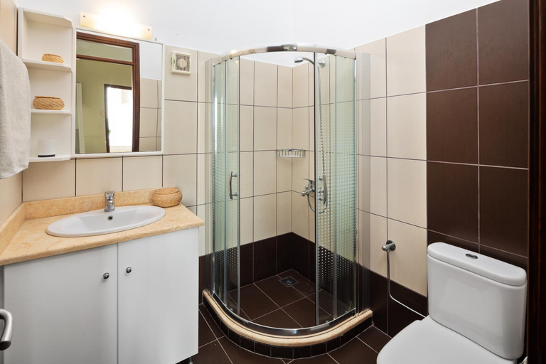 Bathroom 2, Panorama Apartments, Ionian Islands