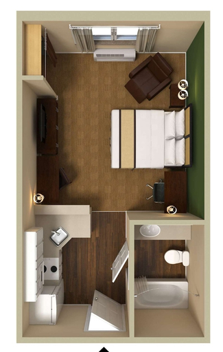 Bathroom 3, Extended Stay America Orange County - Yorba Linda, Orange