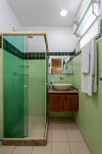 Bathroom, WANDER TEMP Studio Sol de Copacabana, Rio de Janeiro