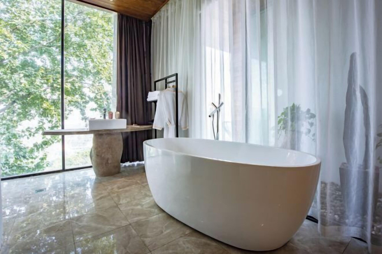 Bathroom 4, Nanshan Yuanqi Guesthouse, Chongqing
