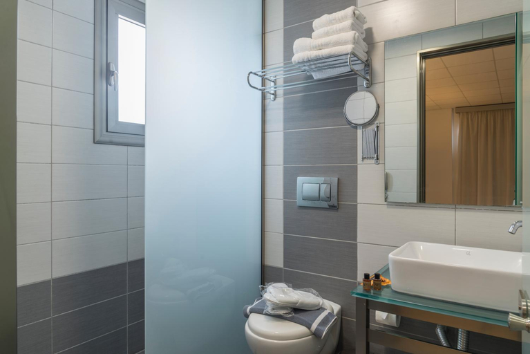 Bathroom 3, Royal Bay Hotel, South Aegean