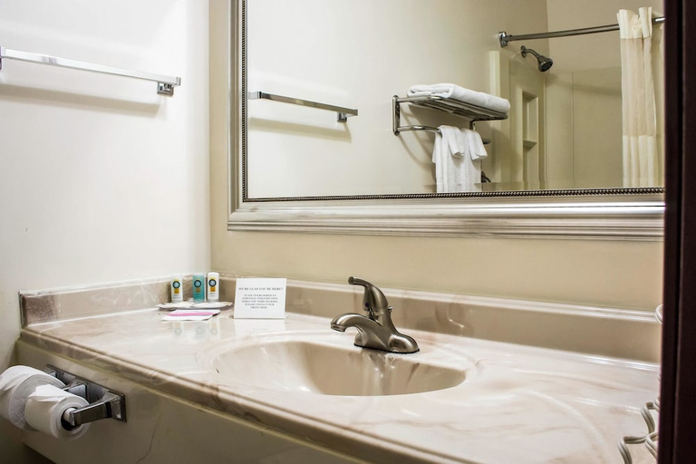 Bathroom 5, Clarion Pointe Winslow I-40, Navajo