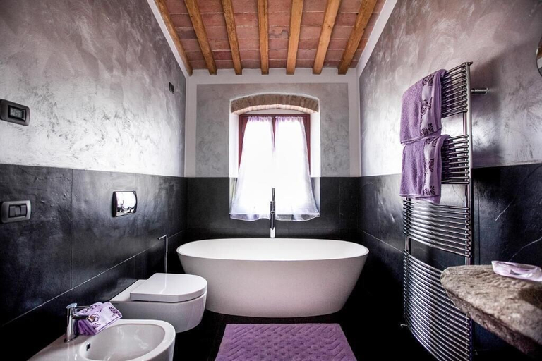 Bathroom 4, Villa Meraviglia With Pool And Ac, Siena
