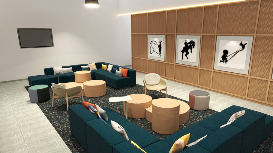 Public Area 2, Hilton Garden Inn Guadalajara Airport, Tlajomulco de Zúñiga