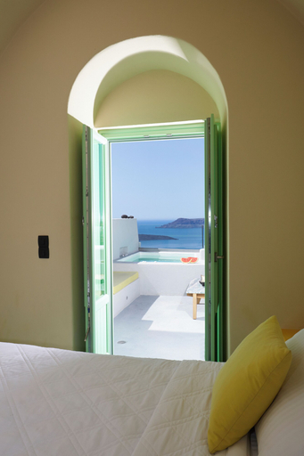 Bedroom 2, Caldera's Bliss Suites, South Aegean
