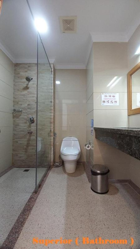 Bathroom 4, Mountain Star Hotel, Taunggye