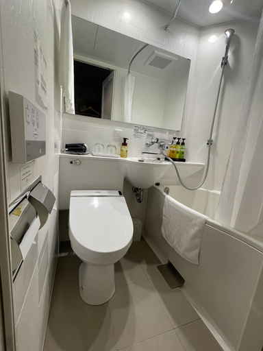 Bathroom 5, Galois Hotel Shin-Ōkubo, Shinjuku