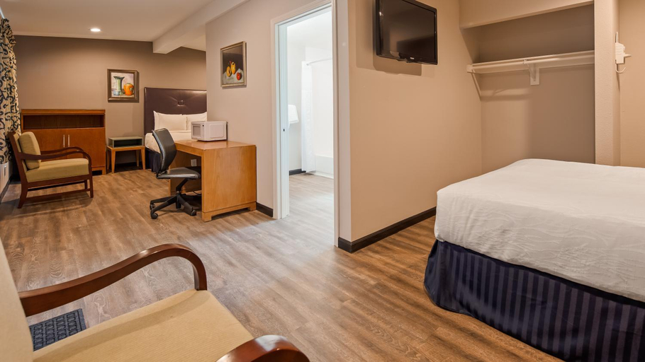Bedroom 3, Motel 6 Ridgecrest, CA - China Lake, Kern