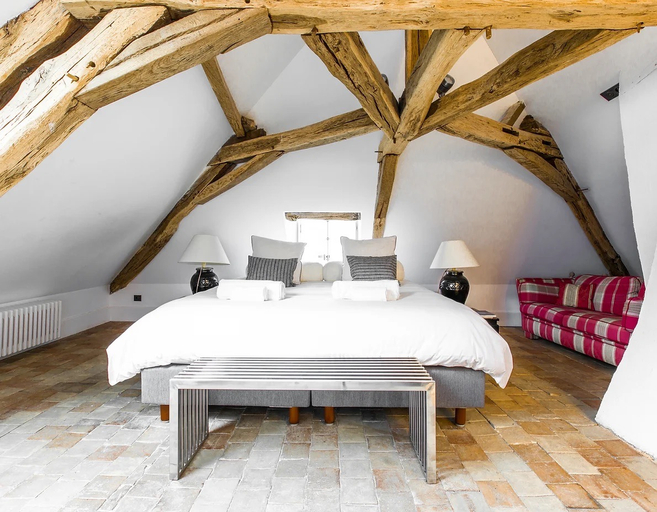 Bedroom, Chateau de Moison, Cher