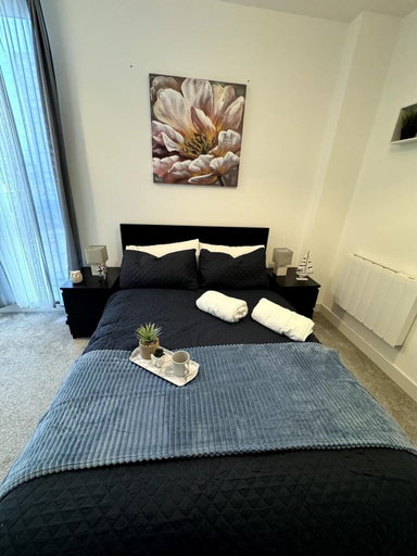 Bedroom 2, Cozy Bracknell Apartment With Modern Amenities, Bracknell Forest