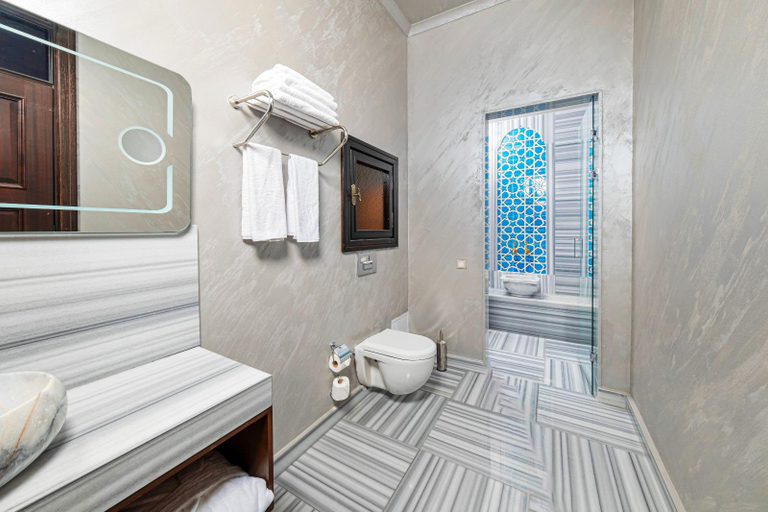Bathroom 5, Ring Stone Hotel Old City, Büyükçekmece