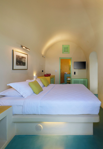 Bedroom 3, Caldera's Bliss Suites, South Aegean