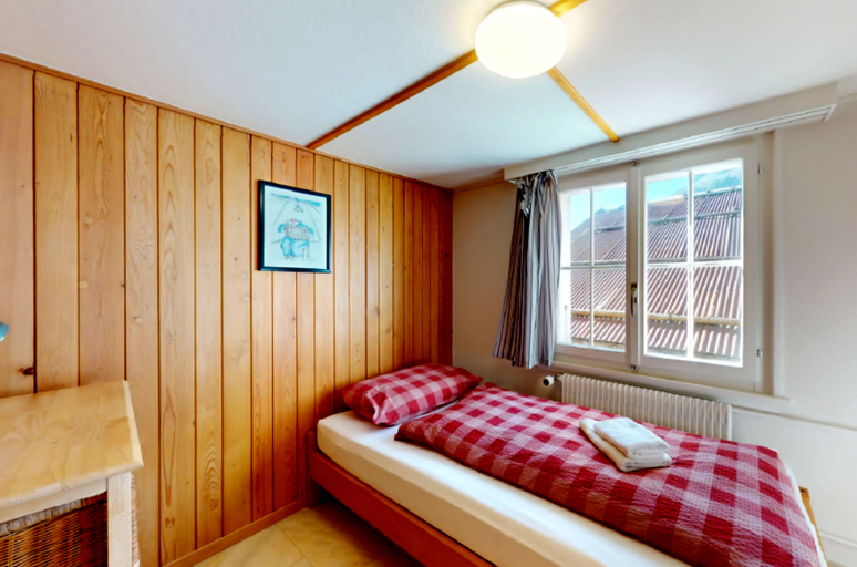 Bedroom 3, Gadmen Alpenrose, Switzerland, Oberhasli