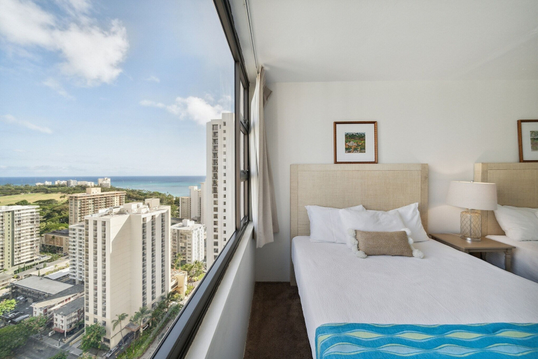 Bedroom 3, Tower 1 Suite 3007 - QQS, Honolulu